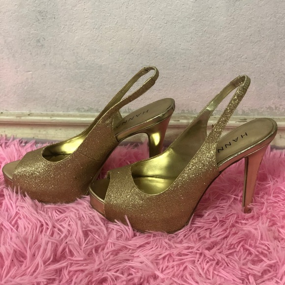Gold Heels - Picture 2 of 2